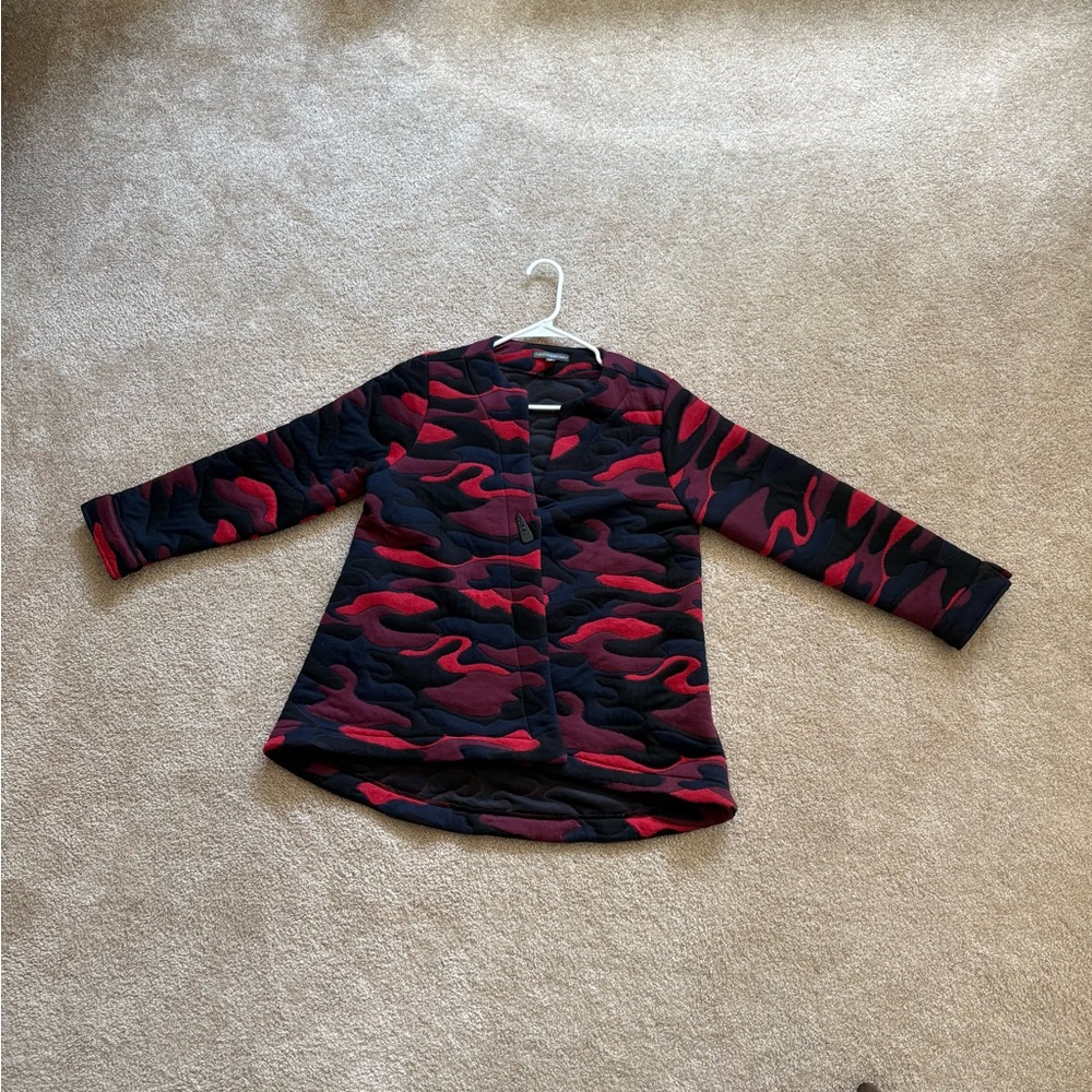 Shannon Passero quilted camo jacket